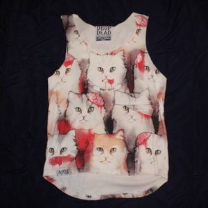 Dropdead *rare* kitty cult tank